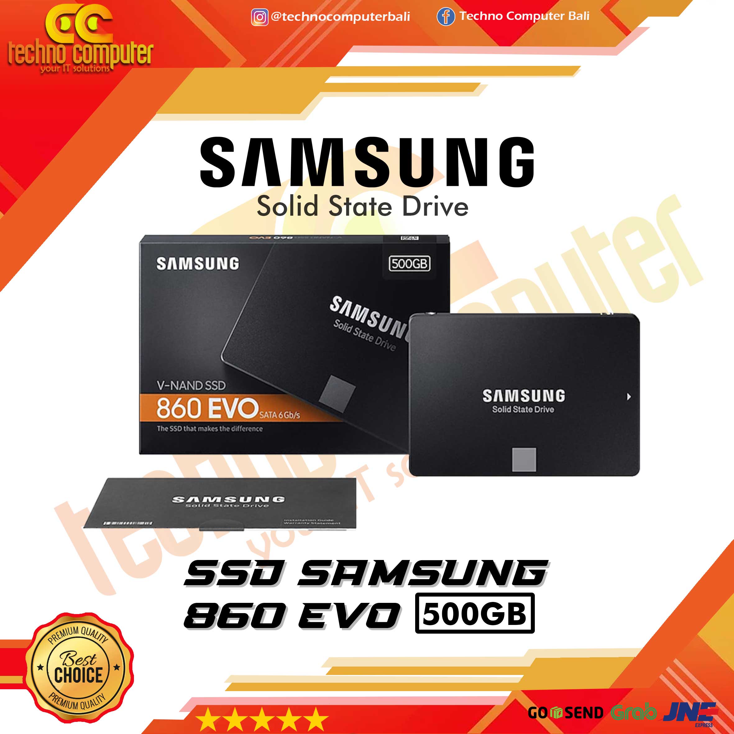 SSD SAMSUNG 860 EVO SATA III 2.5 inch - 500GB