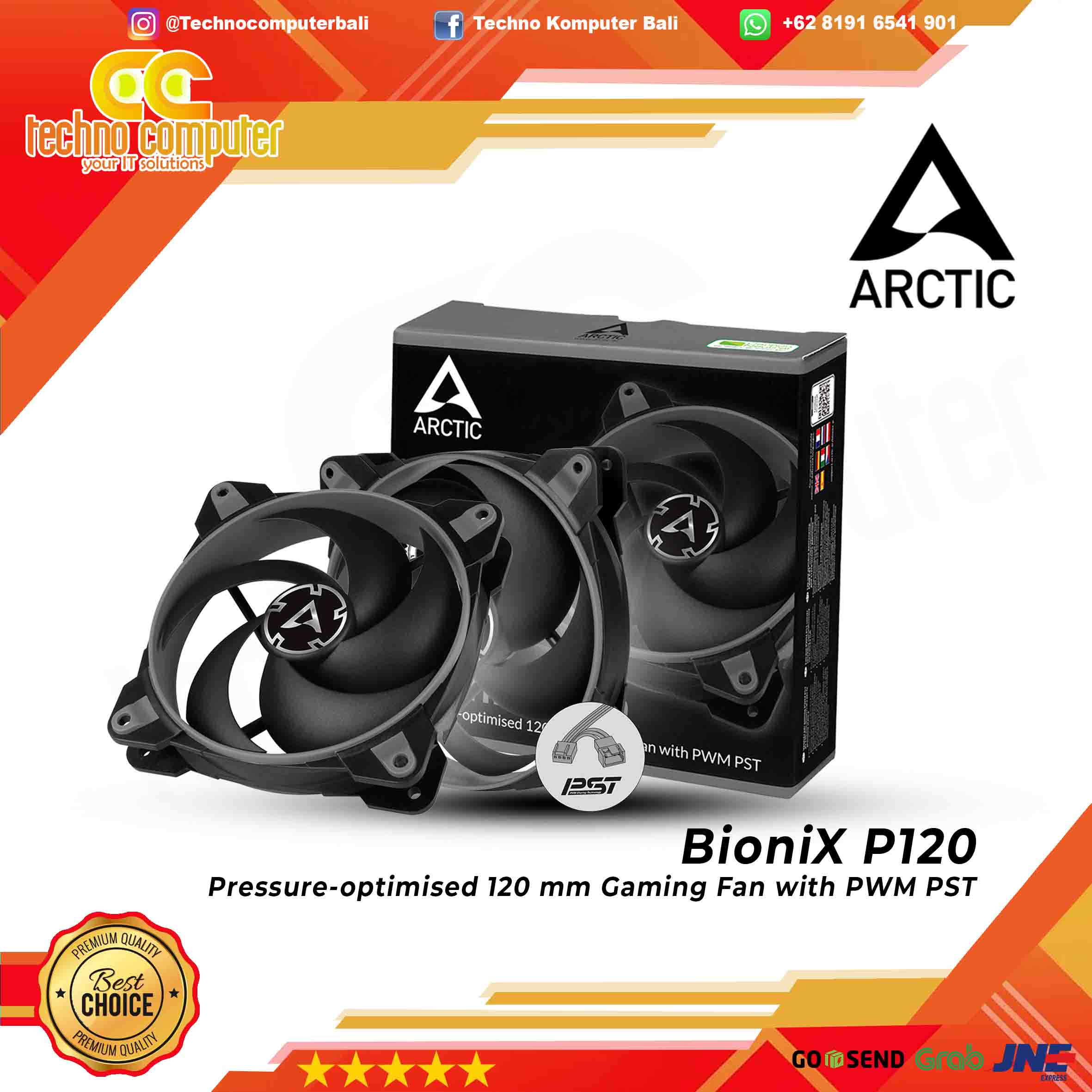 FAN CASING ARCTIC BIONIX P120