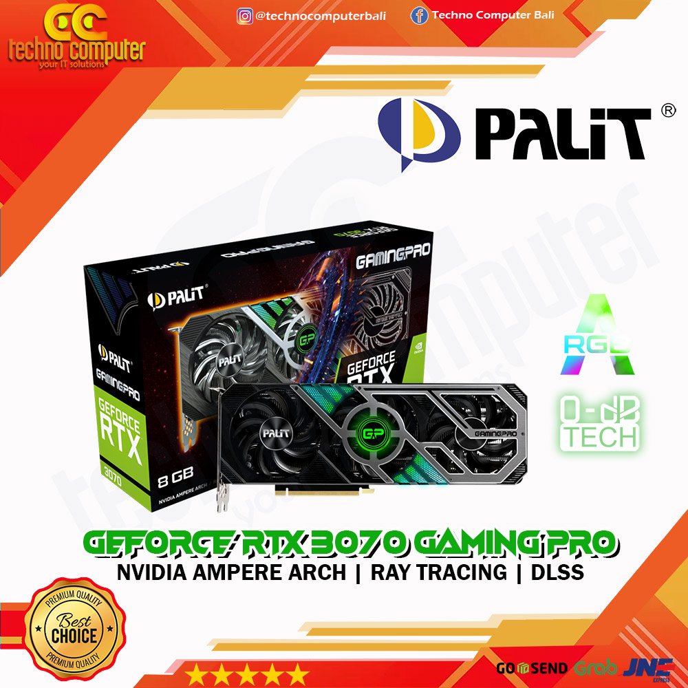 PALIT NVIDIA GeForce RTX 3070 GAMING PRO 8GB DDR6