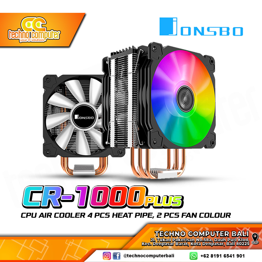 JONSBO CR-1000 PLUS - CPU Cooler - 120mm Air Cooler