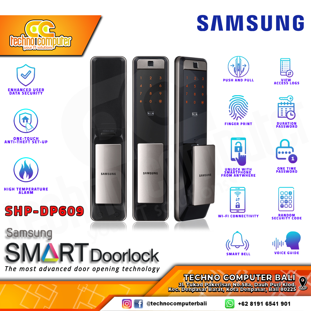 SMART DOOR LOCK SAMSUNG SHP-DP609