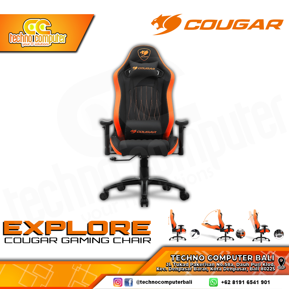 KURSI GAMING COUGAR EXPLORE GAMING CHAIR - EXPLORE