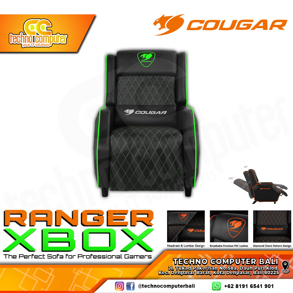SOFA GAMING COUGAR RANGER GAMING SOFA - RANGER XB