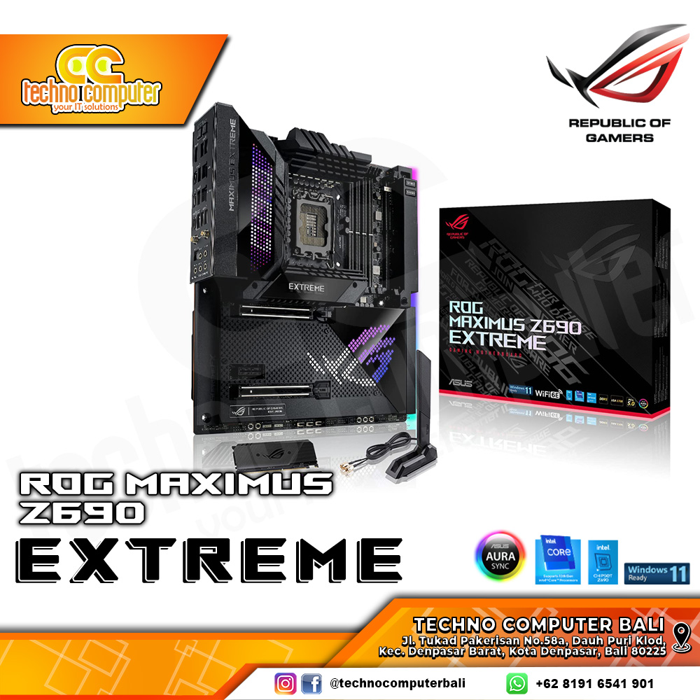ASUS ROG MAXIMUS Z690 Extreme - EATX, LGA1700, Z690, DDR5 