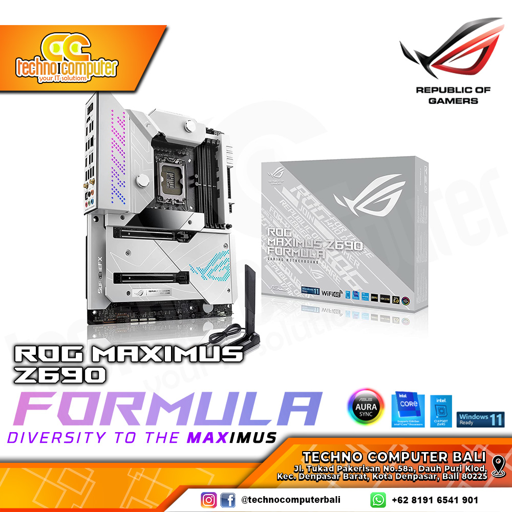 ASUS ROG MAXIMUS Z690 Formula - ATX, LGA1700, Z690, DDR5 