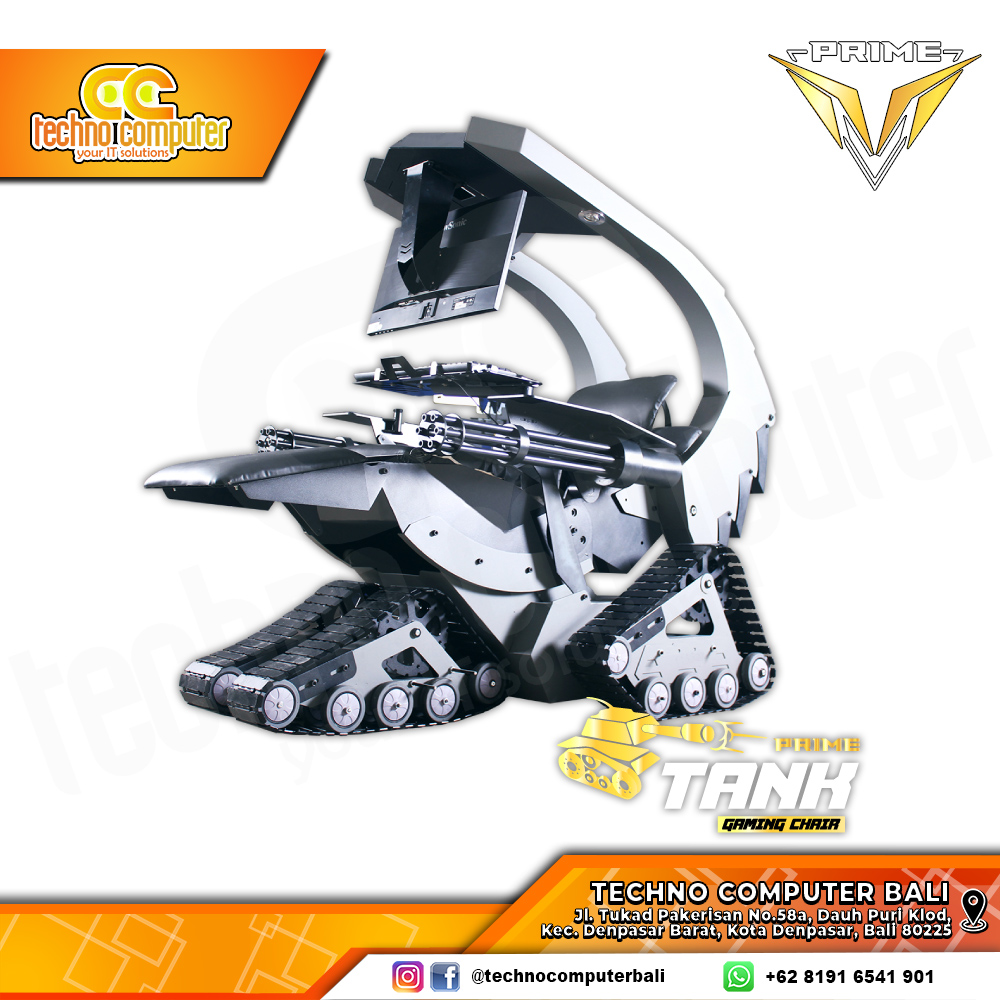 KURSI GAMING PRIME Gaming TANK Chair - Electric Controller