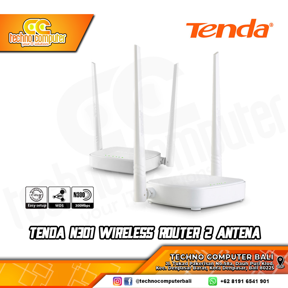 ROUTER TENDA N301 Wireless Router