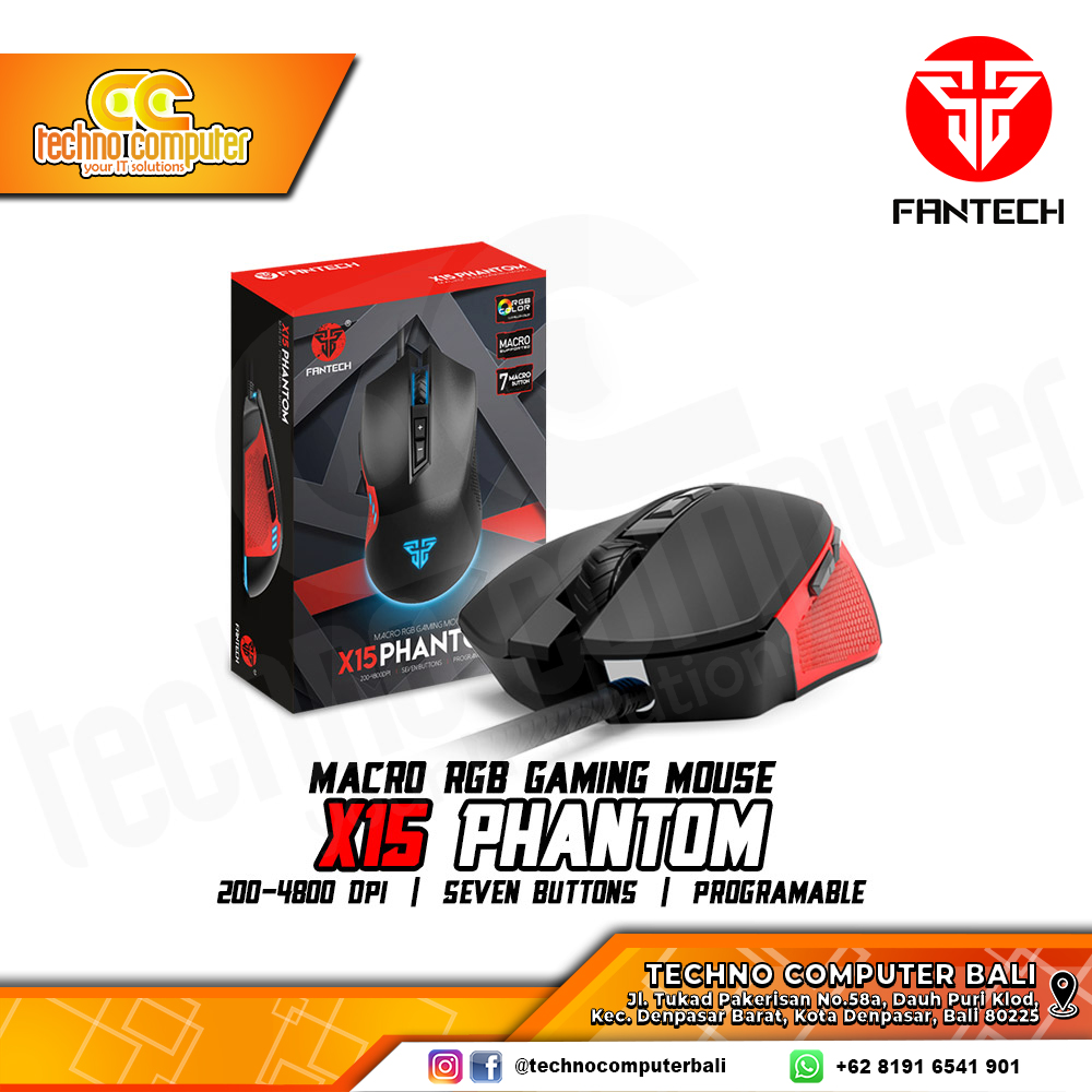 FANTECH X15 PHANTOM RGB - Gaming Mouse