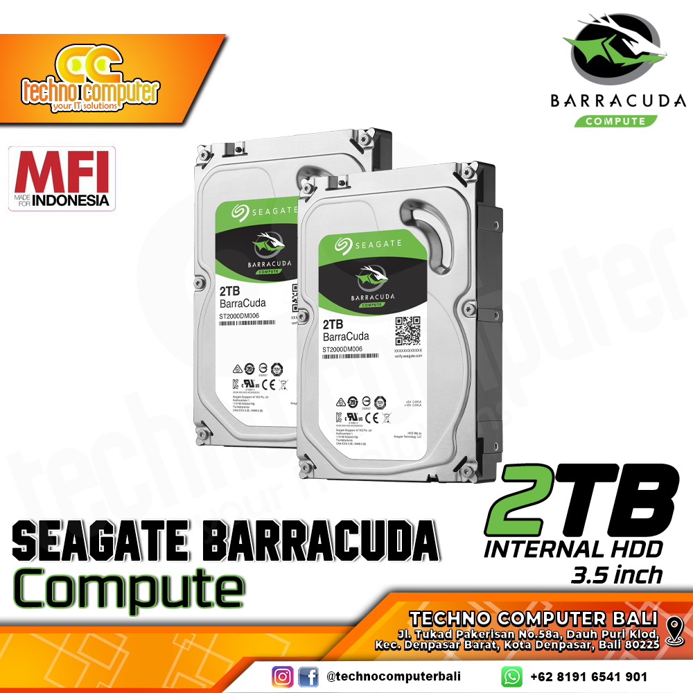 HDD INTERNAL PC 3.5 inch SEAGATE BARRACUDA 2TB