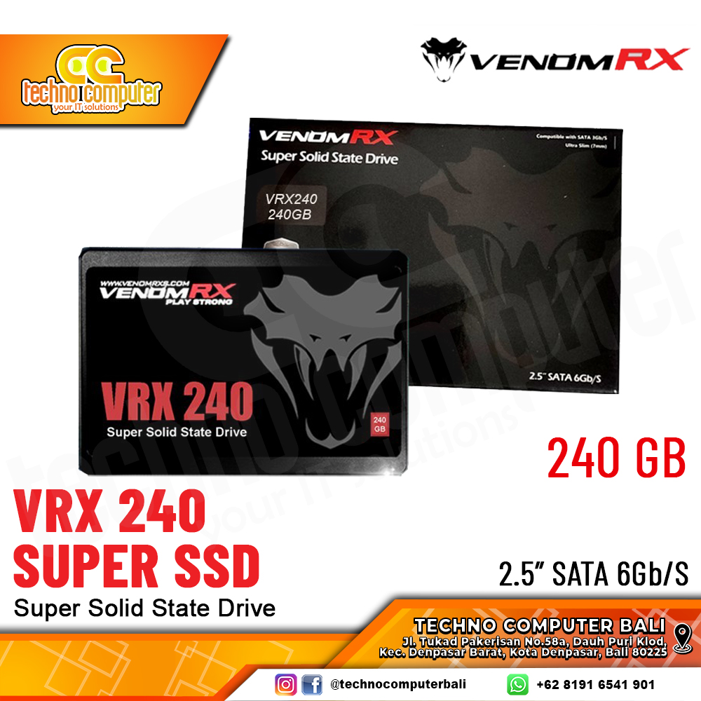SSD VENOMRX VRX240 SATA III 2.5 inch - 240GB