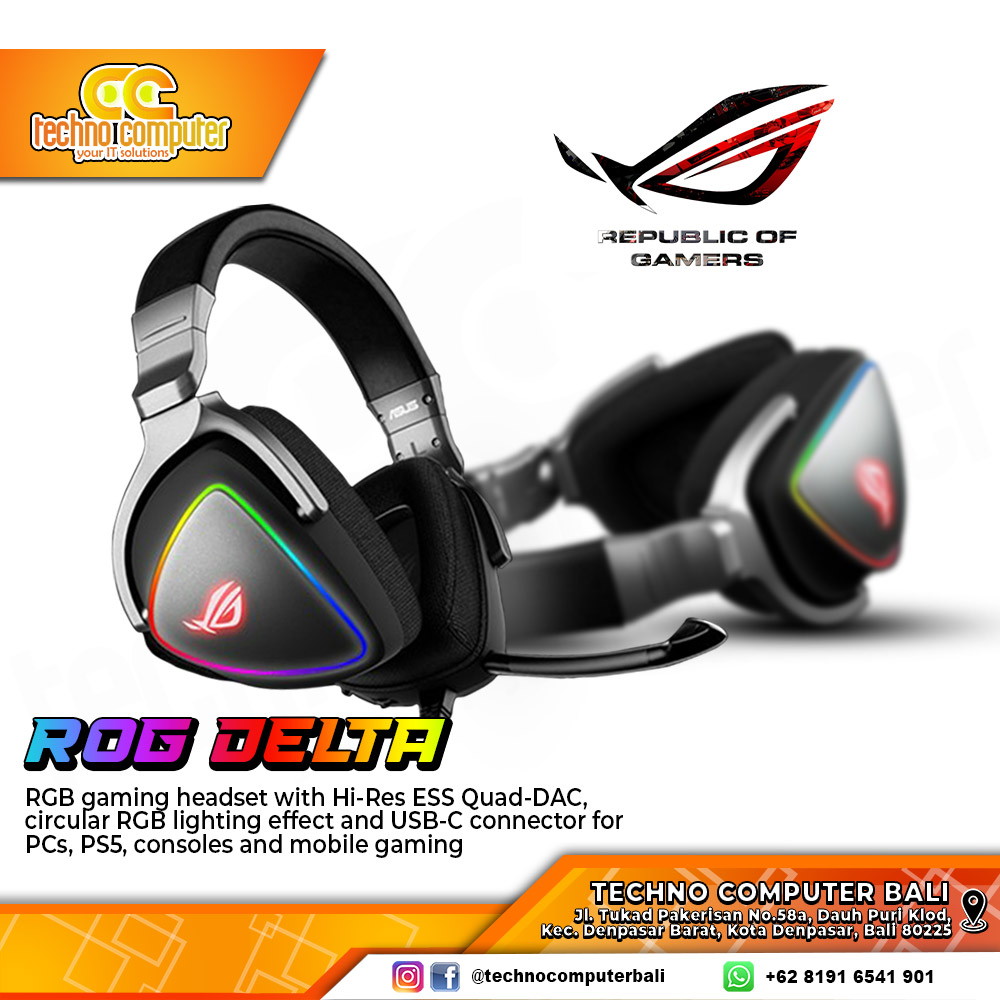 HEADSET ASUS ROG Delta - Gaming Headset