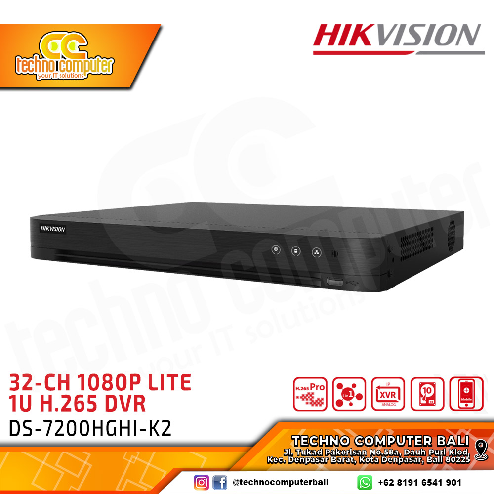 DVR HIKVISION 32CH DS-7232HGHI-K2