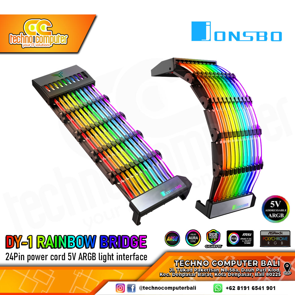 JONSBO DY-01 ARGB 24 PIN Cable PSU Extension