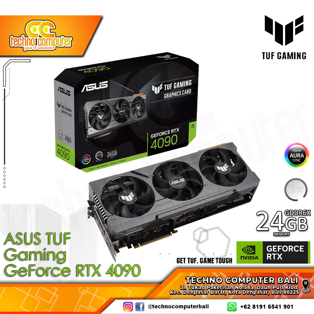 ASUS TUF GAMING NVIDIA GeForce RTX 4090 24GB GDDR6X