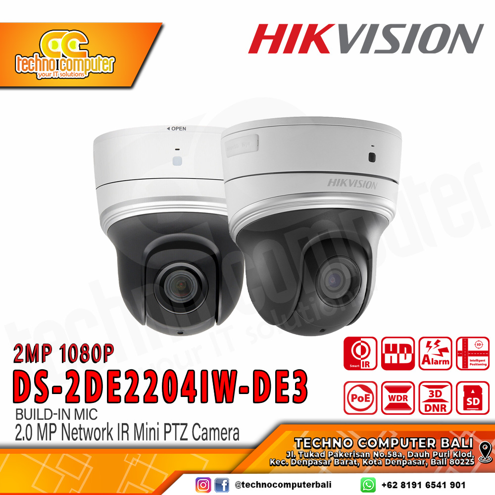 HIKVISION DS-2DE2204IW-DE3 2MP 1080P INDOOR Camera CCTV