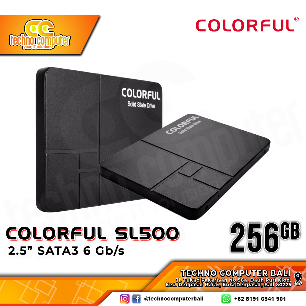 SSD COLORFUL SL500 SATA III 2.5 inch - 256GB