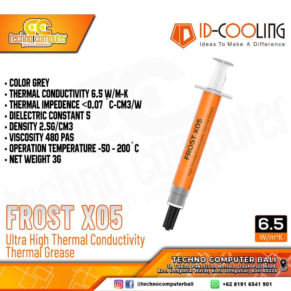 PASTA PROSESOR ID-COOLING FROST X05 Thermal Paste - 3gr