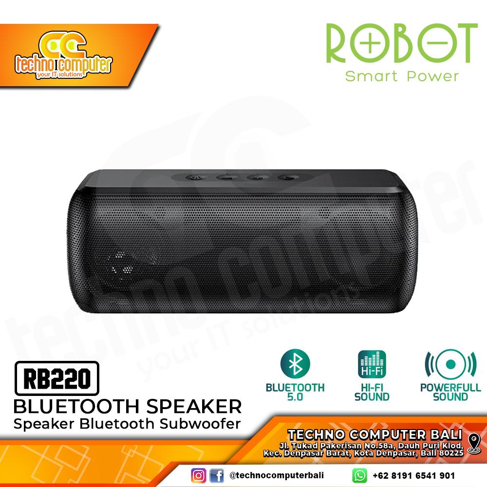 SPEAKER ROBOT RB220 Bluetooth 5.0