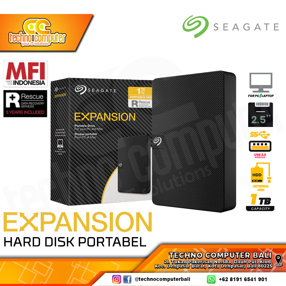 HDD EXTERNAL 2.5 inch SEAGATE EXPANSION 1TB