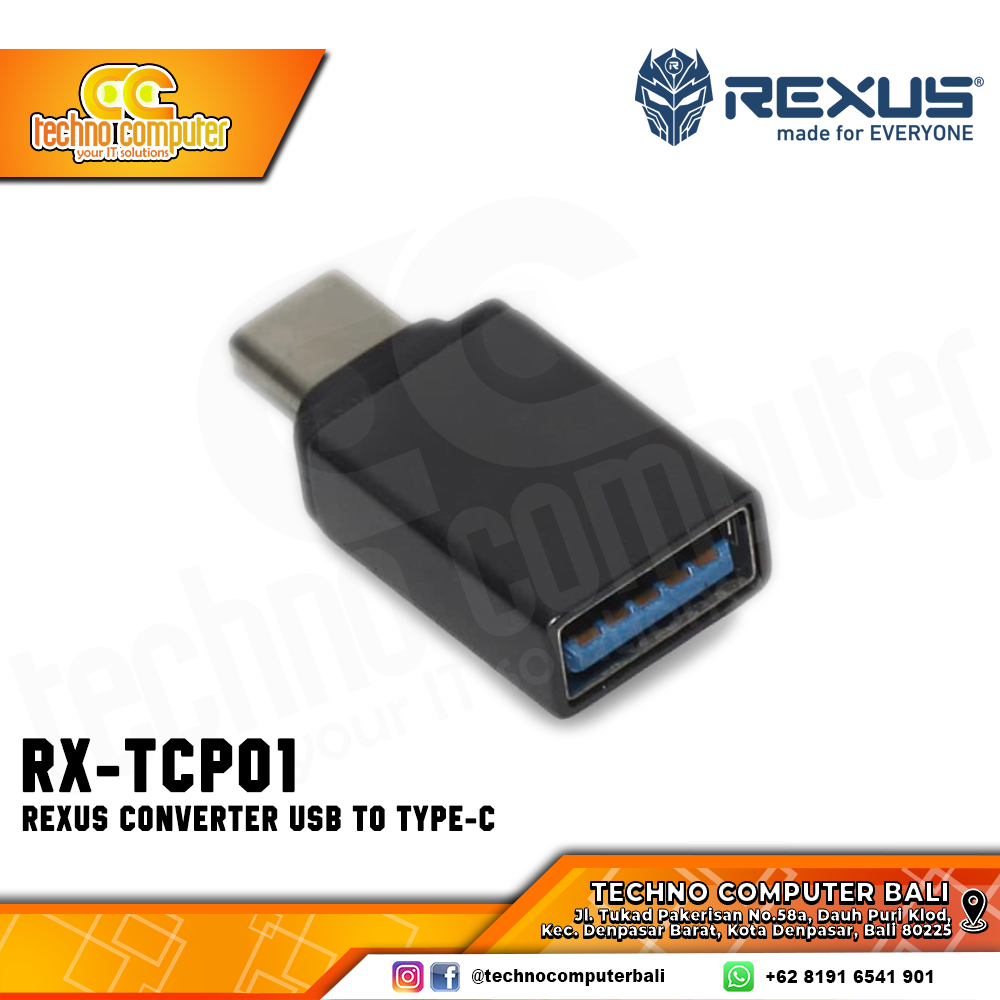 REXUS CONVERTER USB to Type-C - RX-TCP01