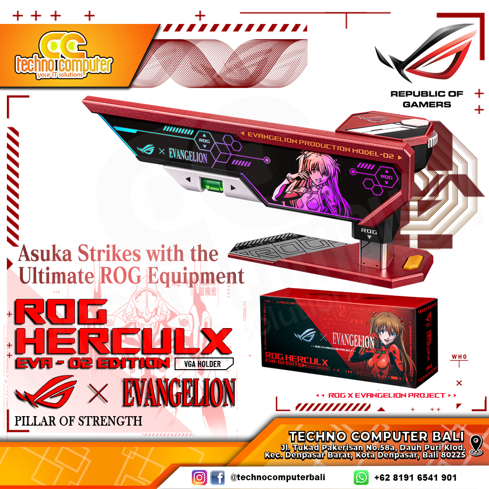  VGA Stand ASUS ROG Herculx EVA-02 Edition Graphics Card Holder