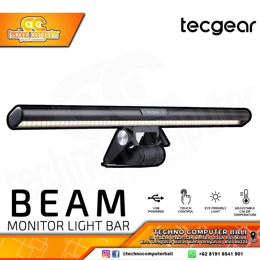 TECGEAR BEAM MONITOR LIGHT BAR