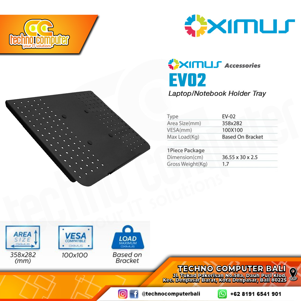 Bracket Laptop Notebook OXIMUS EV02 Base Plate for Notebook