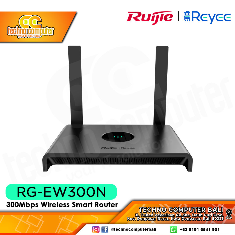 ROUTER RUIJIE/REYEE RG-EW300N 300Mbps Wireless Smart Router