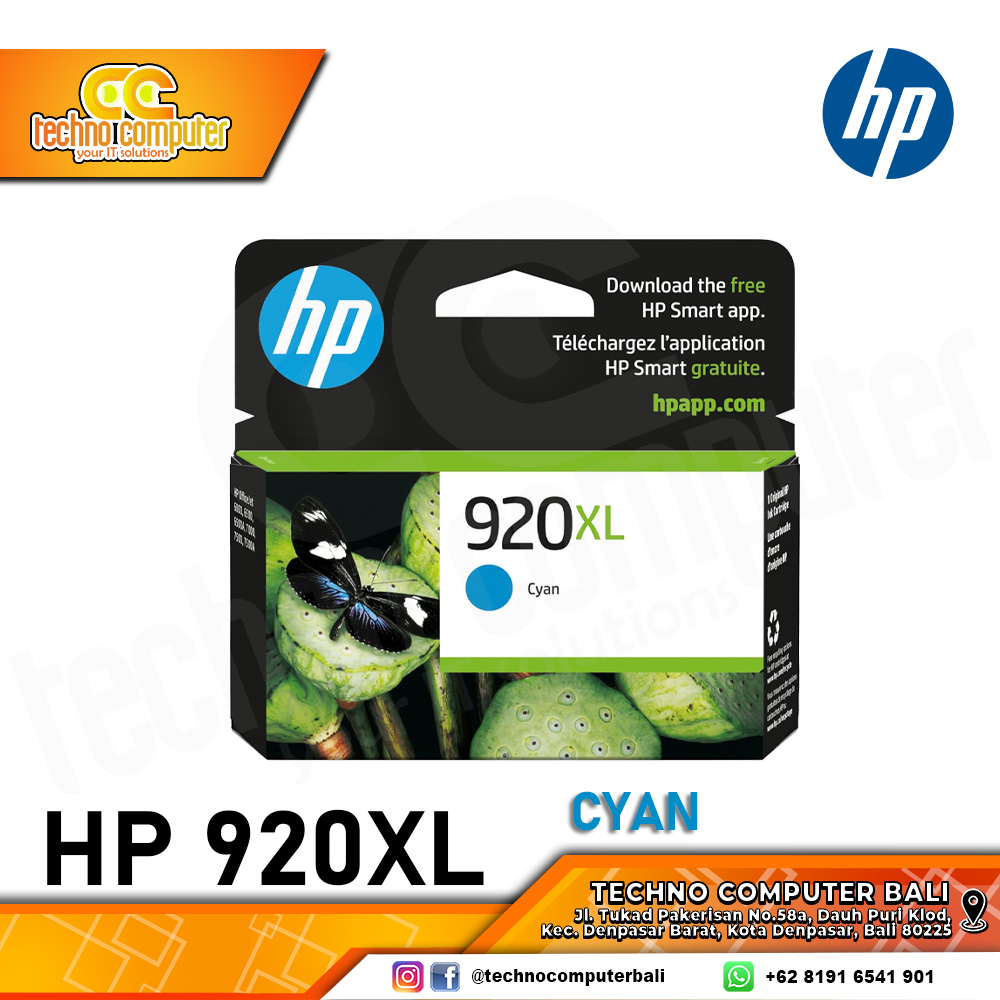 CARTRIDGE HP 920XL CYAN