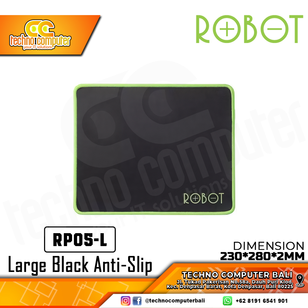 MOUSEPAD ROBOT RP05-L Large Black