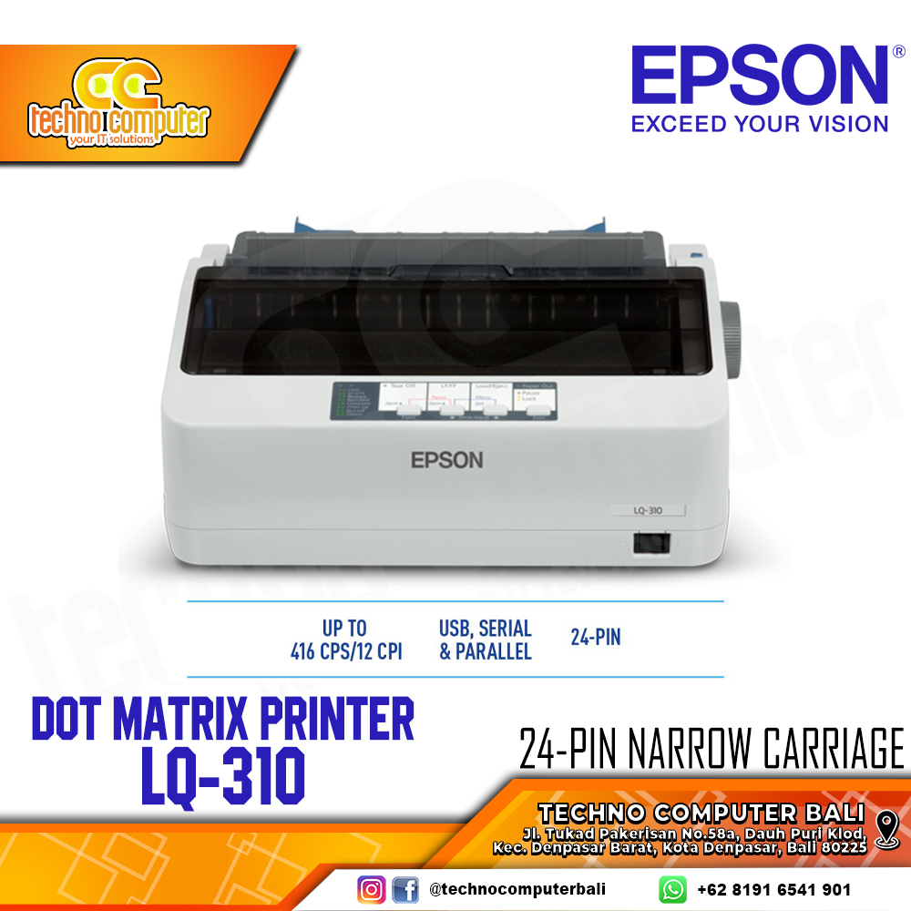 PRINTER EPSON LQ-310 Dot Matrix