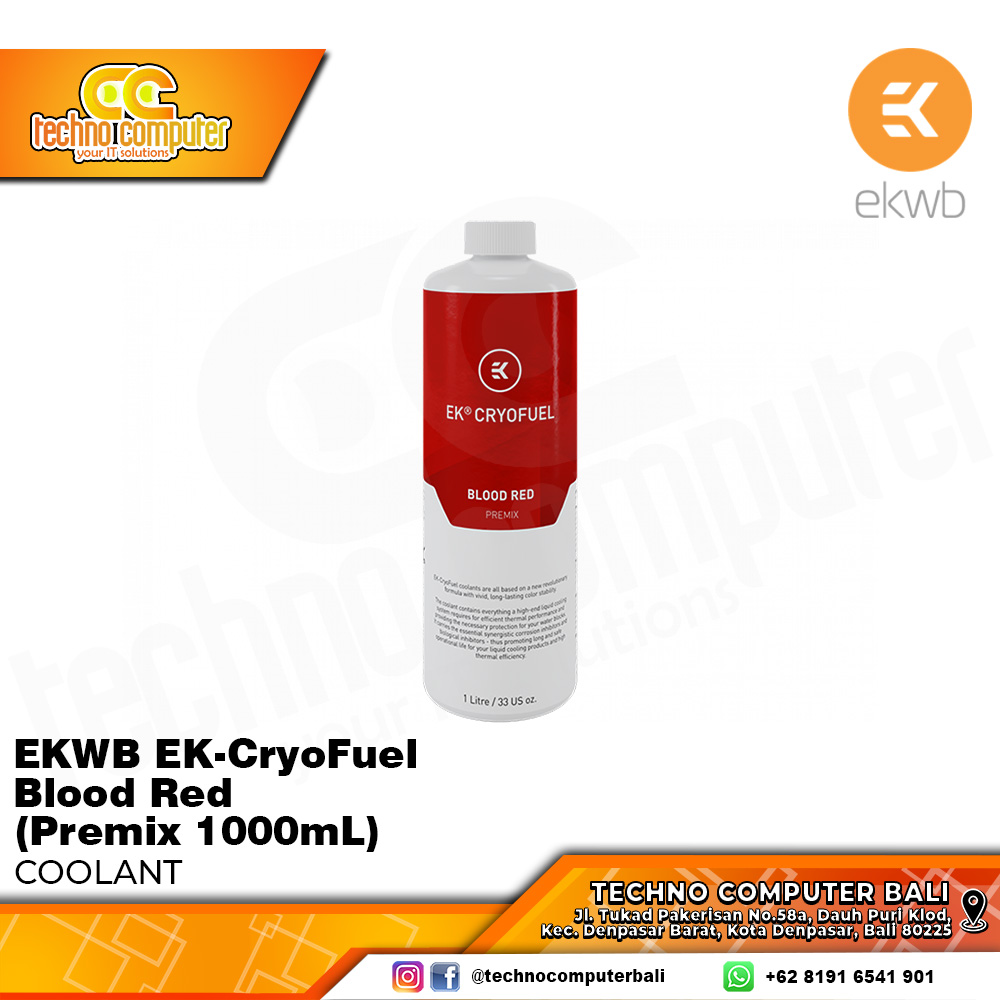 EKWB EK-CryoFuel Blood Red (Premix 1000mL)