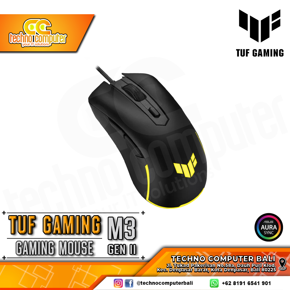 ASUS P309 TUF Gaming M3 Gen II RGB - Gaming Mouse