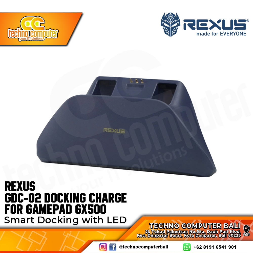 GAMEPAD CHARGER DOCK GDC-02 For GX500 - Navy