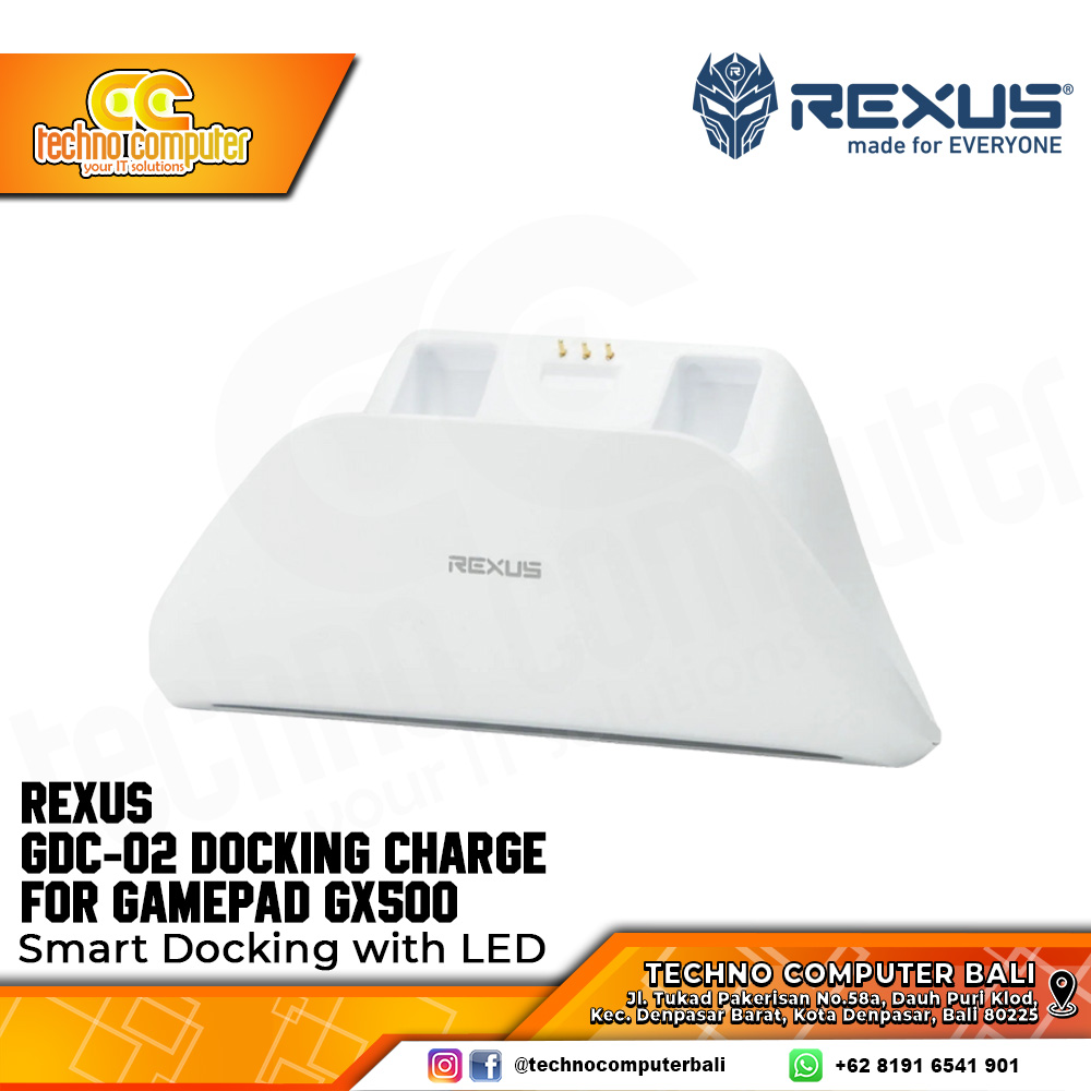 GAMEPAD CHARGER DOCK GDC-02 For GX500 - White