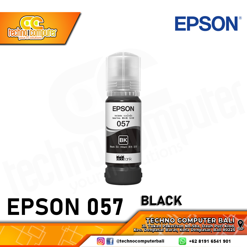 REFILL TINTA EPSON 057 BLACK ORIGINAL