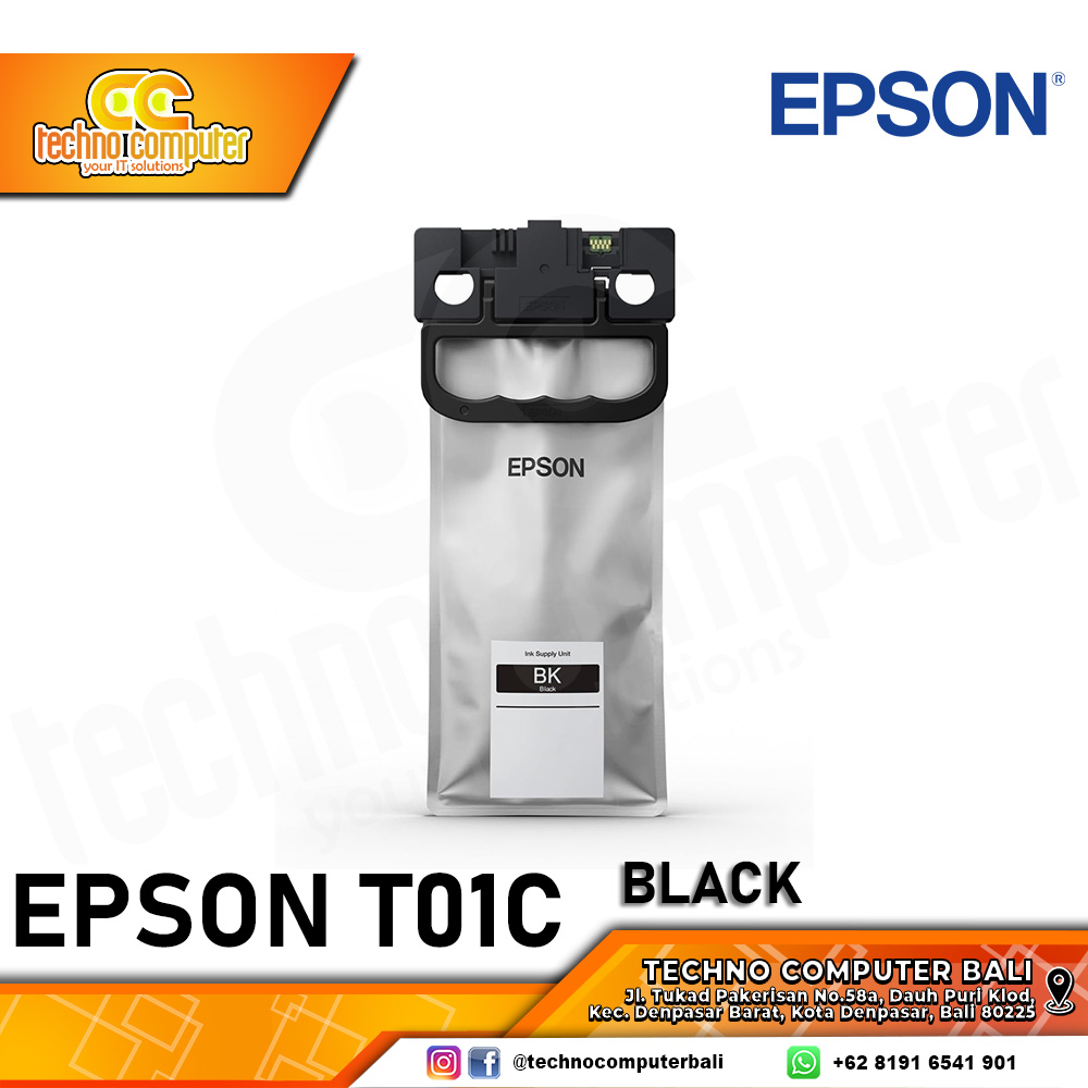 TINTA EPSON T01C/WF-C579R BLACK ORIGINAL