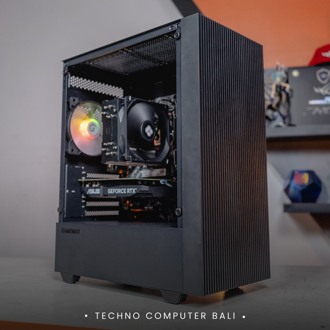 PC GAMING / RYZEN 5 5600X / ASUS DUAL RTX 3050 / GAMEMAX EDGE