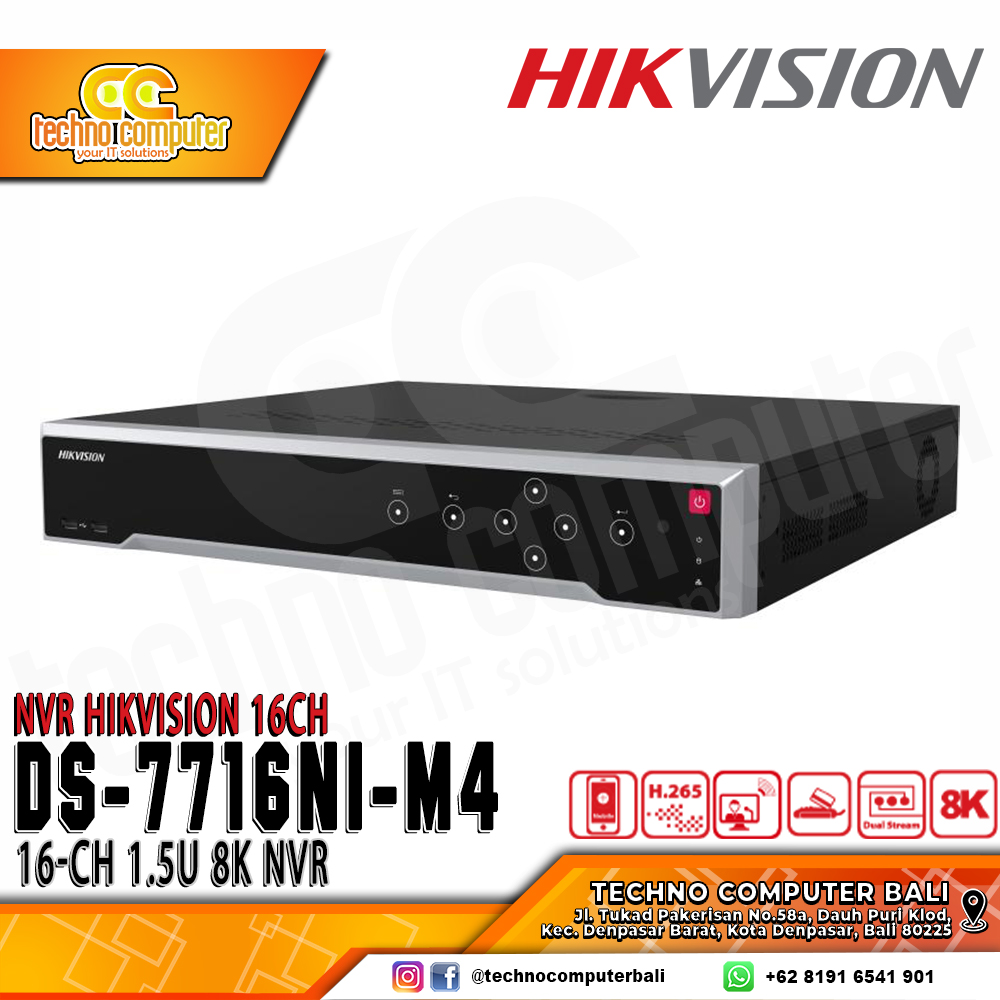 NVR HIKVISION 16CH DS-7716NI-M4 (HEP) (SE)